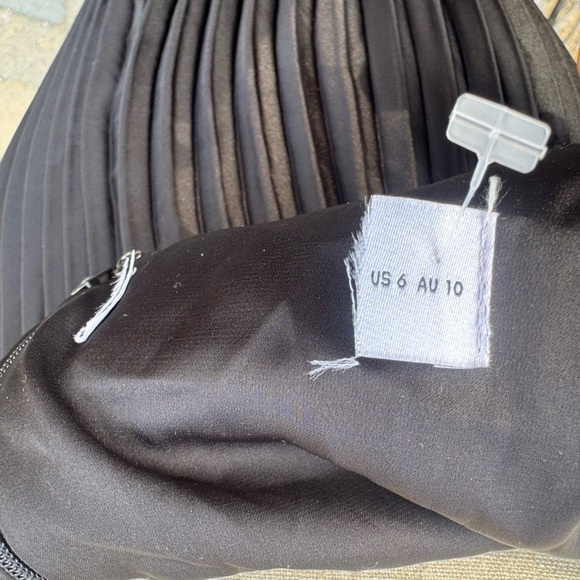 NWOT Petal & Pup Black Pleated Maxi Dress - Picture 8 of 8